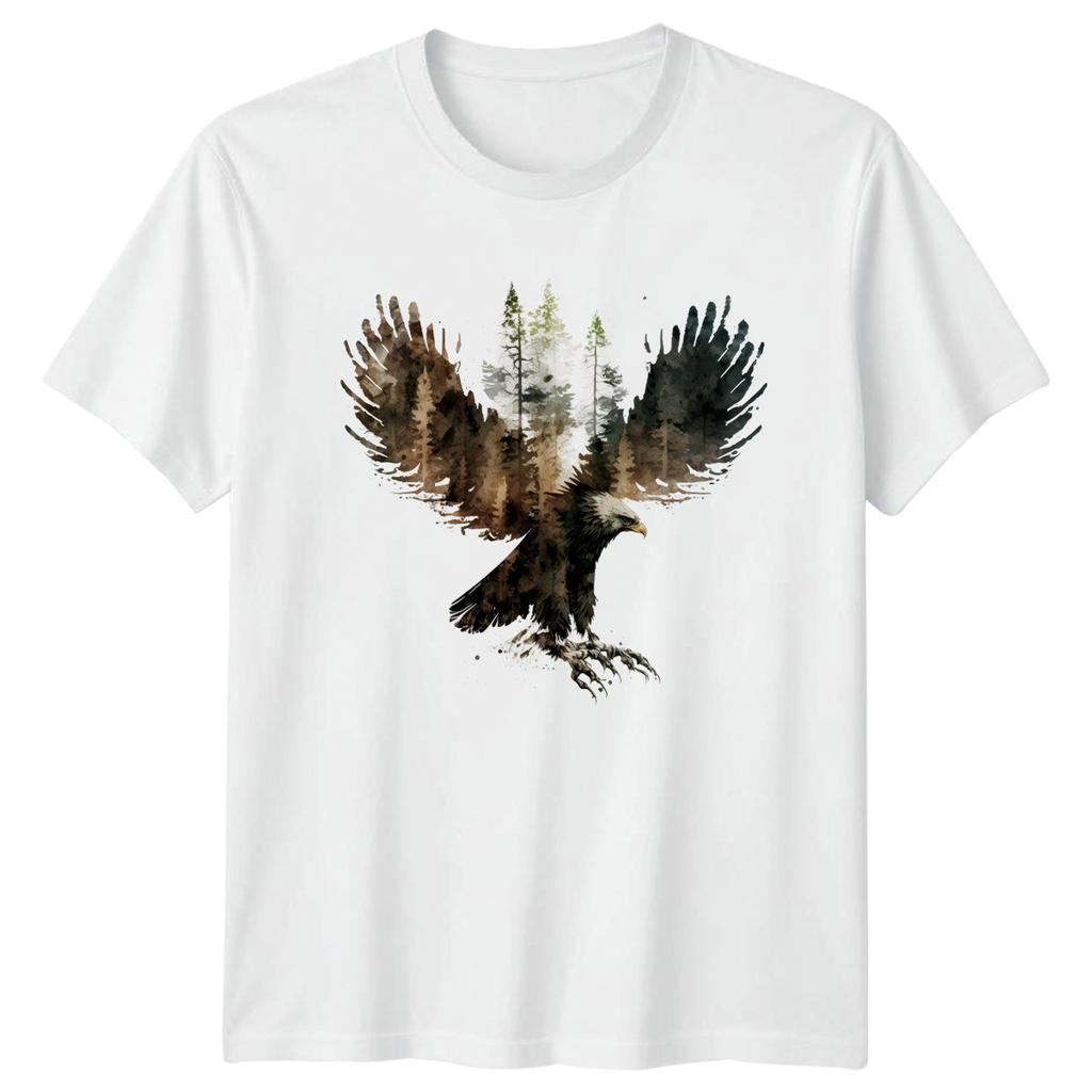 Bald Eagle T-Shirt Forest Nature Gift For Him And Her