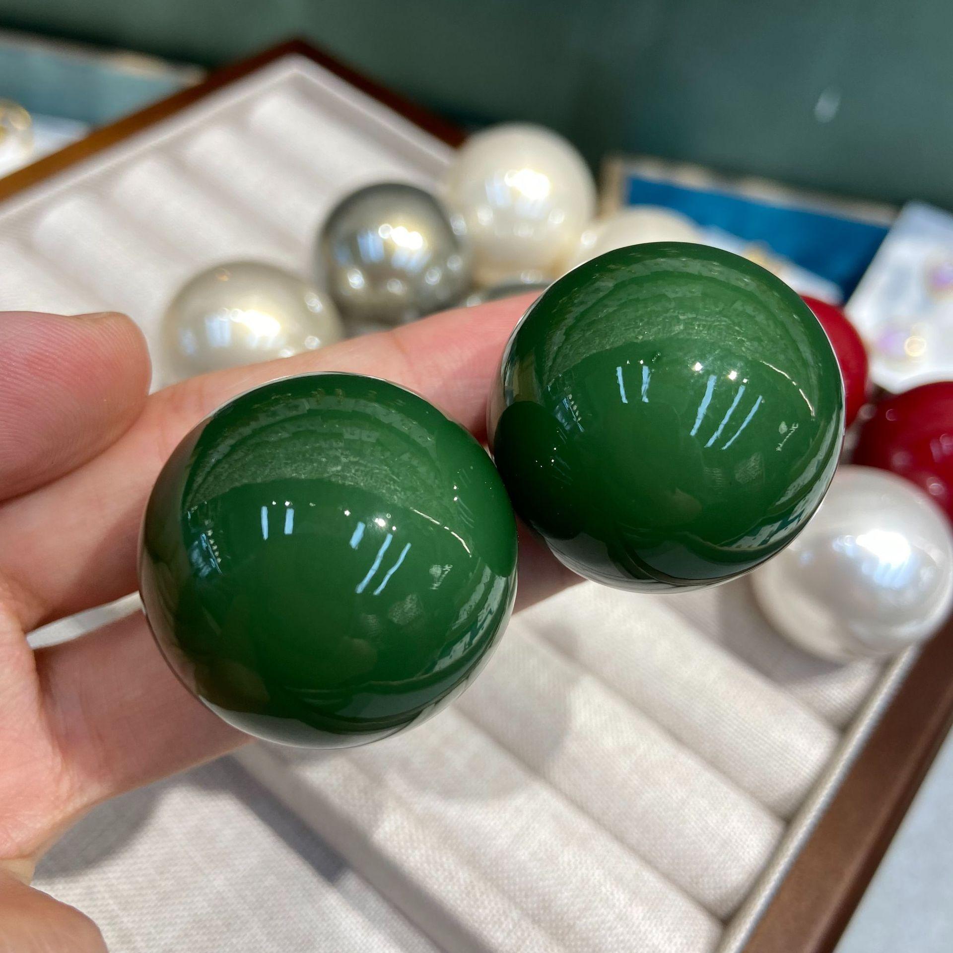 

Серьги-гвоздики с круглыми шариками в форме вишни цвета карамельной эмали и каплями масла размером 30 мм, женские, с чувством стиля ретро, универсальные серьги