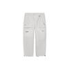 Li Ning Ski Series Logo Print Loose Straight Ski Pants Unisex Pants Gray AHXR048-7