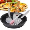 Nonstick Pizza Pans Nostick Carboon Steel Cake Pan Round Pizza Tray Baking Mold Sheets Dough Pie Mould Bakeware Kitchen Tool