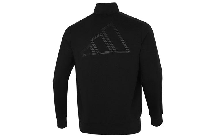 adidas Jackets Men's Black Stand Collar Moderate Other H40196