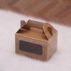 5Pcs 1:12 Dollhouse Miniature Empty Dessert Box Cake Packing Box For Doll House Scene Decor Kids Pretend Play Toys