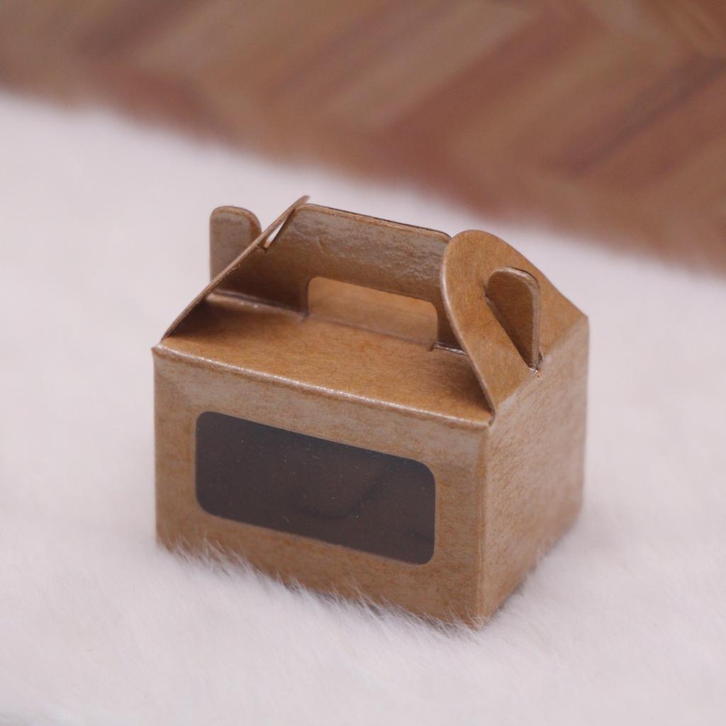 5Pcs 1:12 Dollhouse Miniature Empty Dessert Box Cake Packing Box For Doll House Scene Decor Kids Pretend Play Toys