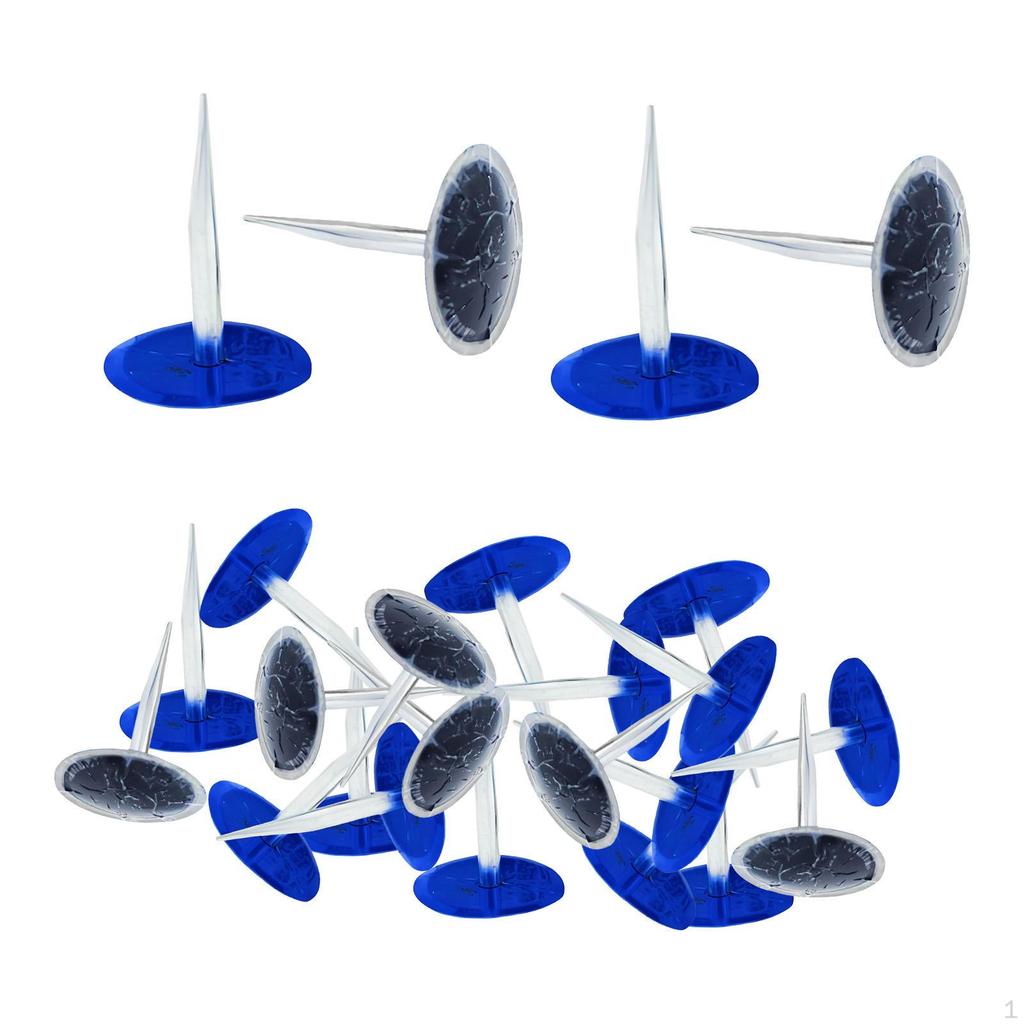 24Pcs Repair Tire Mushroom Plug Kit Puncture Replacement Es for Automobile Car