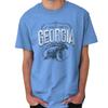 Georgia Just Peachy GA Southern Souvenir Gift Womens or Mens Crewneck T Shirt Te