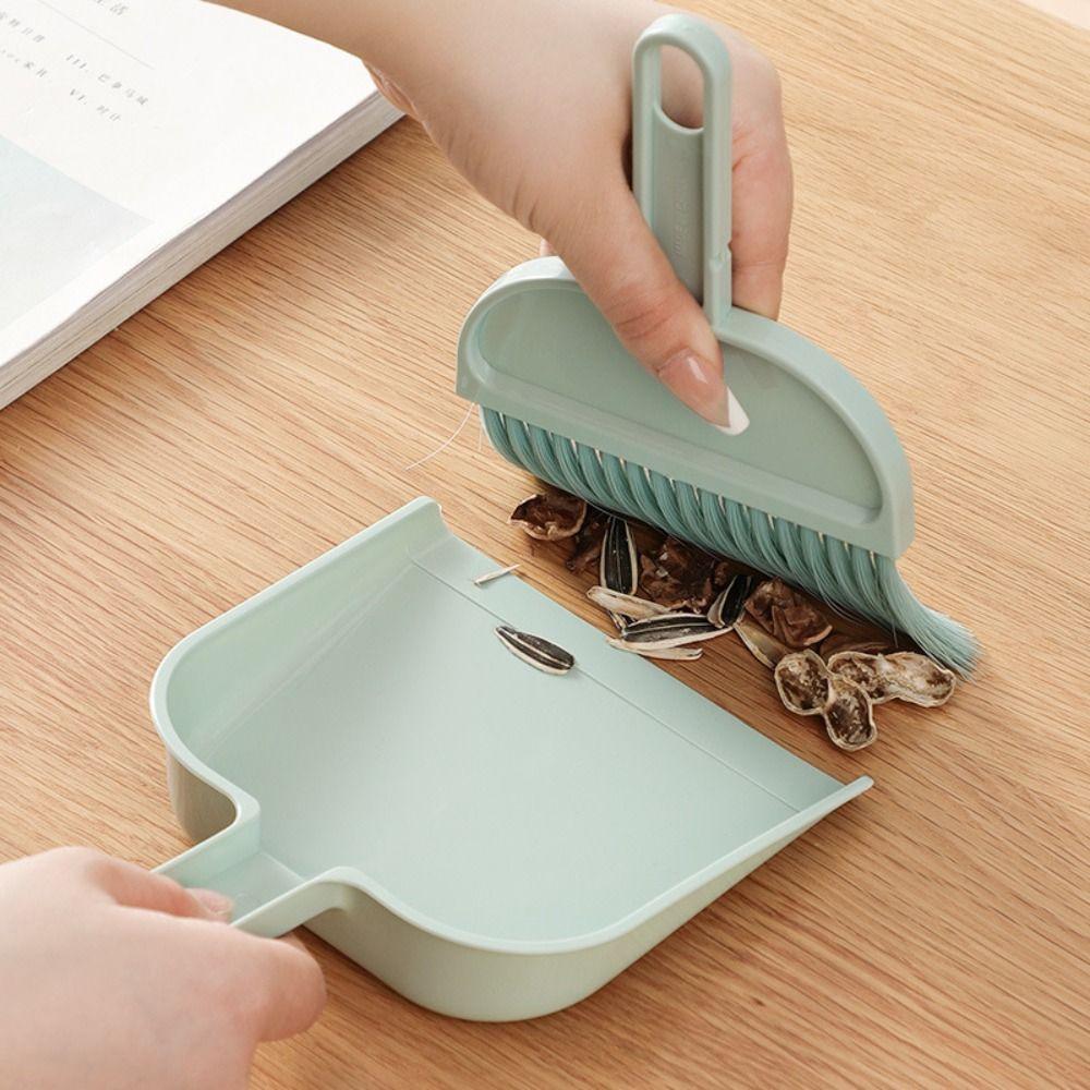 1 Set Portable Cage Cleaner Mini Dustpan and Brush Small Areas Cleaning Tool  Guinea Pigs