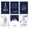 24PCS Christmas & Thanksgiving Greeting Card Set - Festive Holiday Designs for Gifts