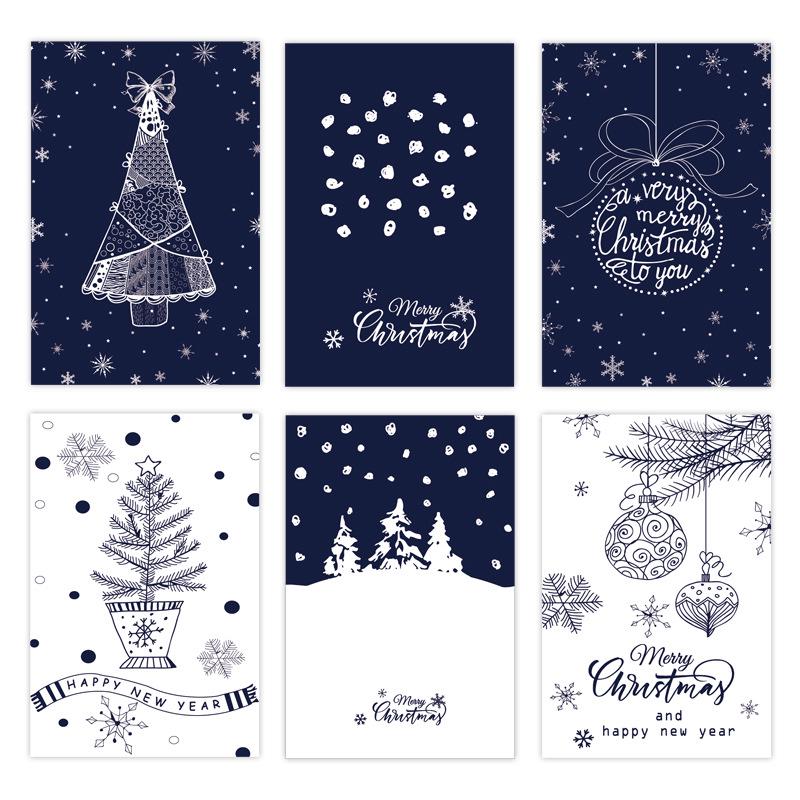 24PCS Christmas & Thanksgiving Greeting Card Set - Festive Holiday Designs for Gifts