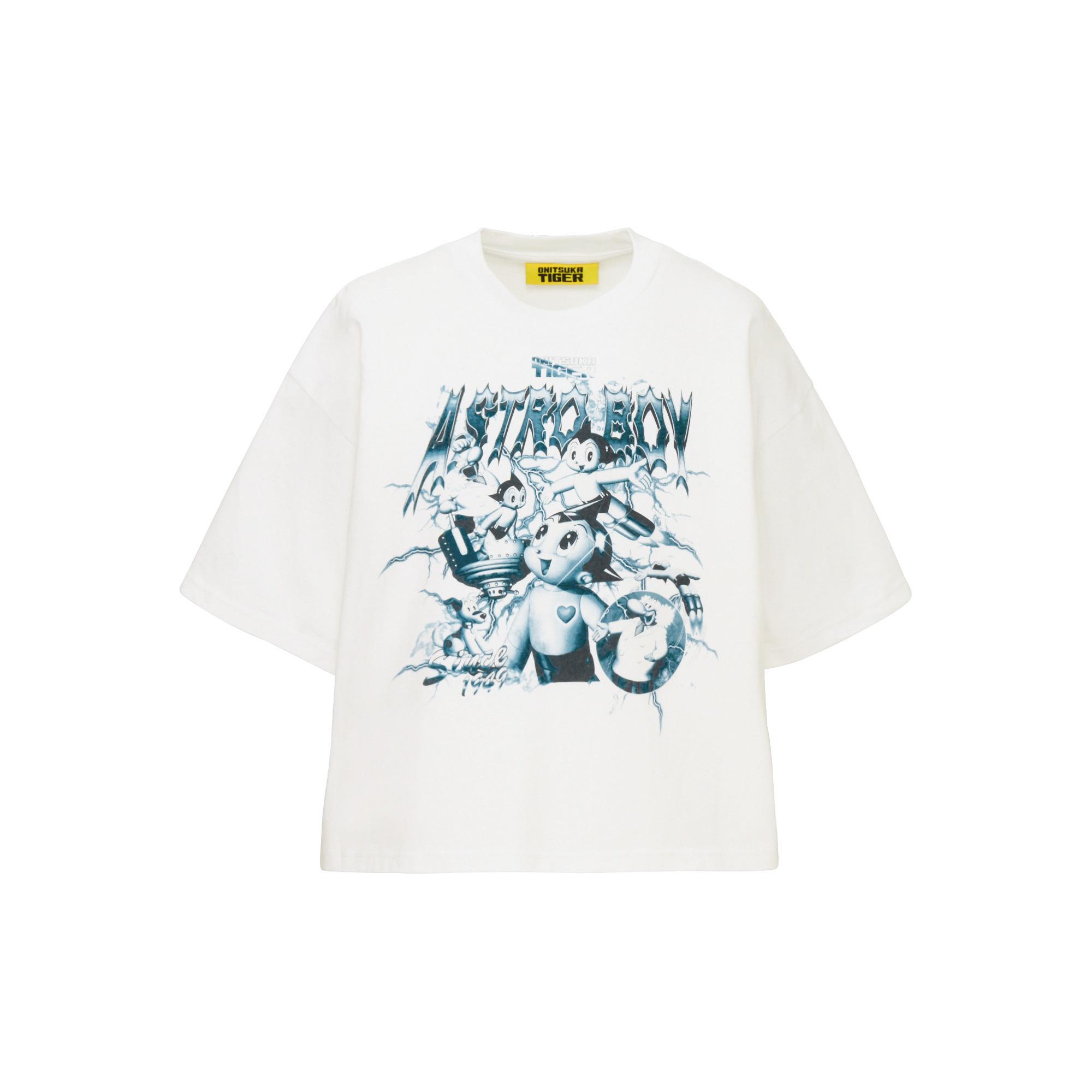 

Onitsuka Tiger Denivita Astroboy Oversized Graphic T-Shirt Women tops White 2182B590-101 S