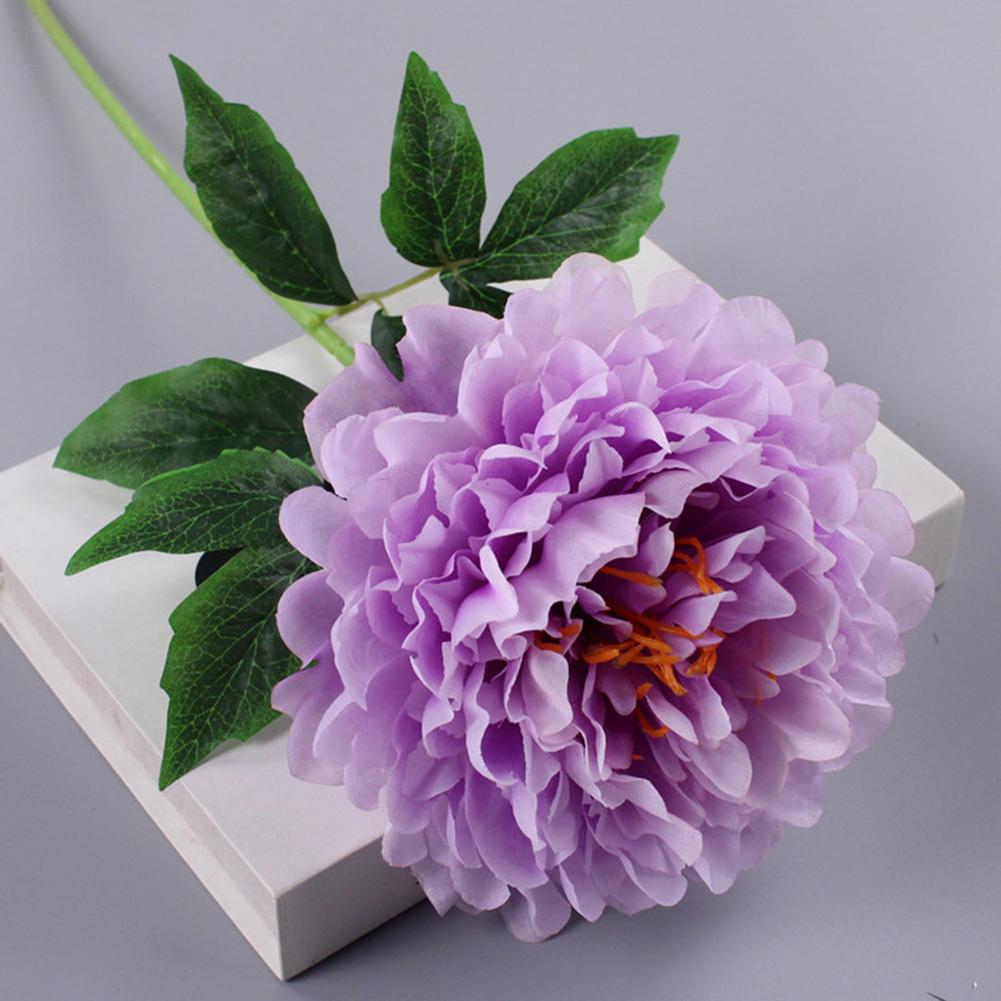 Simulated Peony Single Large Peony Fake Flower Home Decoration Fake Flower Arrangement Wedding Row Modeling Decoration Flowers