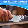 Ski Waxing Tool Scraper Wax Board Single and Double Board Waxing and Wax Removal Special Maintenance Scraper Wax Board