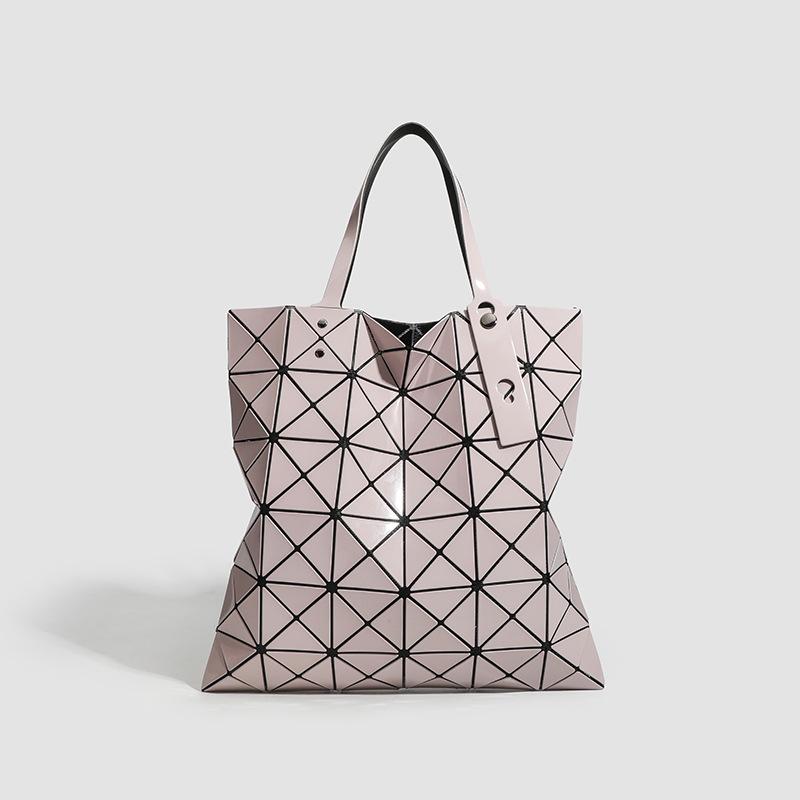 Stilvolle geometrische Diamant-Check-Hand-Bill-Umhängetasche Freizeit Pendler All-in-One-Tragetasche mit großer Kapazität