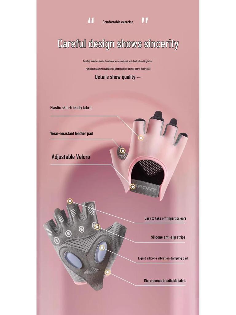 Anti-Slip Weightlifting Gloves for Women and Men - Thin, Anti-Callus Design for Kettlebell, Dumbbell, Deadlift, Pull-up Bar, Exercise Training