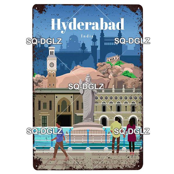 [SQ-DGLZ]Europa Stadt Metall Zeichen Vintage Plaque Platte Dekor Für Pub Bar Wand Dekor Zinn Zeichen Budapest/Moskau/Brügge Poster Geschenk