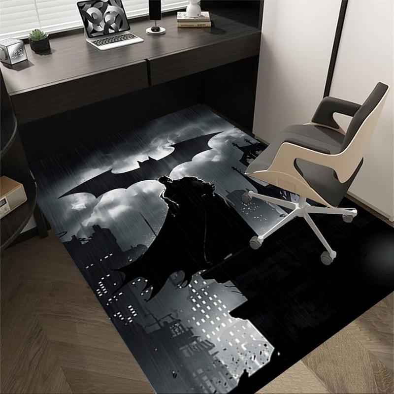 

1pc Batman Cityscape Carpet, for Home & Office Decor, Desk Chair Carpet, Festive Gift,Conference Room CarpetL1230 60cm by 90cm