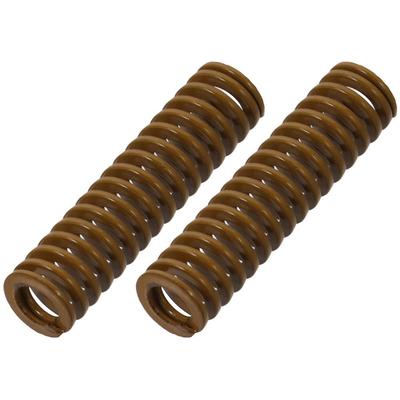 2Pcs Useful 8/10mm OD 3D Printer Die Spring Yellow Mould Die Springs Light Load Compression Springs 3D Printer Electric Part