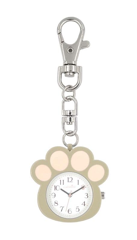 Catmint Paw Print Charm Pocket Watch BE [Follow] N02225S-0 Women's