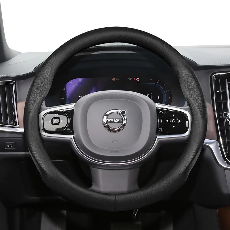 Pentru Volvo Husa Volan Ultra-Subțire Piele PU Potrivire V40 V70 C30 S60 S40 Ex30 S90 Xc90 S80 Fm Fh XC60 V90 XC40 Accesorii