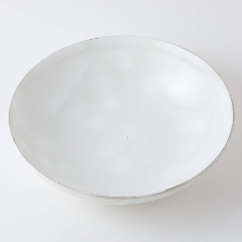 Hasami Ware White Finish Bowl (Large) Diameter 25cm 41804