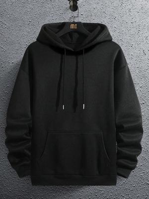 Men's and Women's Skull Print Hooded Sweatshirts Skull Print Hoodies Solid Color Sports Casual Jogging Hip-hop
