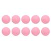 10pcs 65mm EVA Foam Golf Balls Soft Foam Practice Balls for Golf Indoor and Outdoor TrainingPink