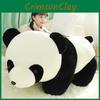 Adorable Panda Plush Toy Soft Cuddly Doll For Kids Creative Design In Various Sizes