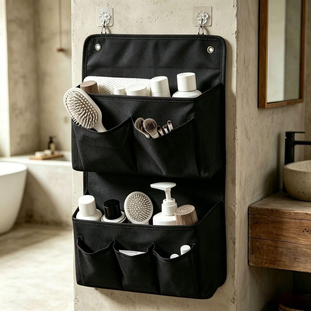 Organizzatore da parete multi-scomparto Organizzatore portaoggetti multi-tasche Borsa da appendere Armadio