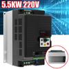5.5KW 3 Phase Input VFD Frequency Inverter Triphase Output Motor Speed Control Drive Converter 220V 50Hz-60Hz