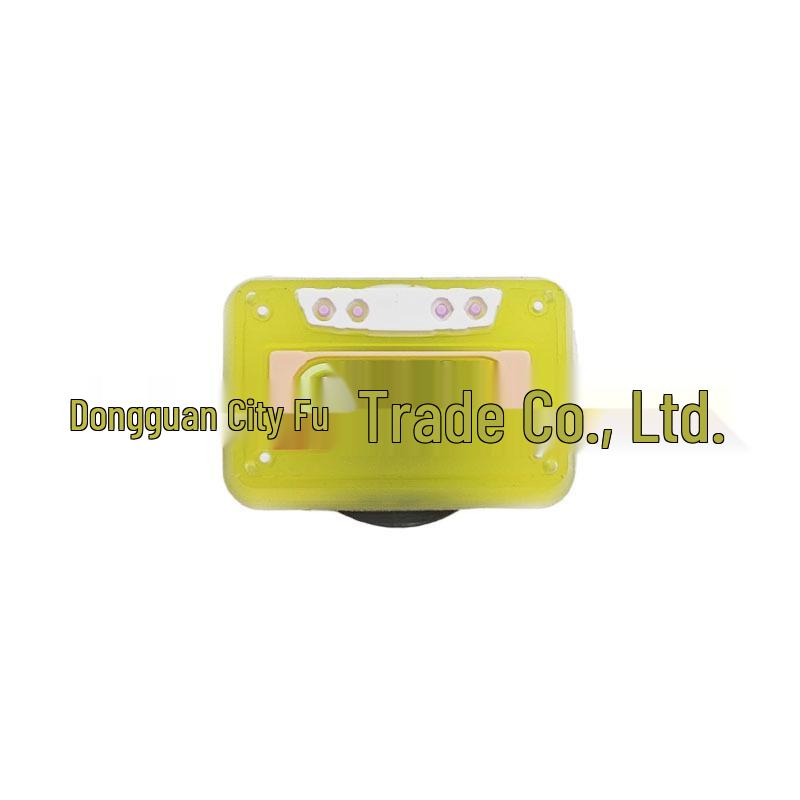 Cartoon Clog Shoe Decoration: PVC Flower & Cassette Buckles