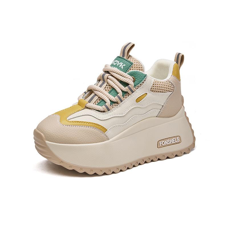 Daddy shoes women s summer sports shoes retro fashion versatile casual breathable outdoor mesh breathable women s shoes 40