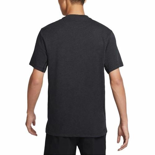 Nike Letter Logo Print Pullover Breathable Short-Sleeve T-Shirt for Men Black