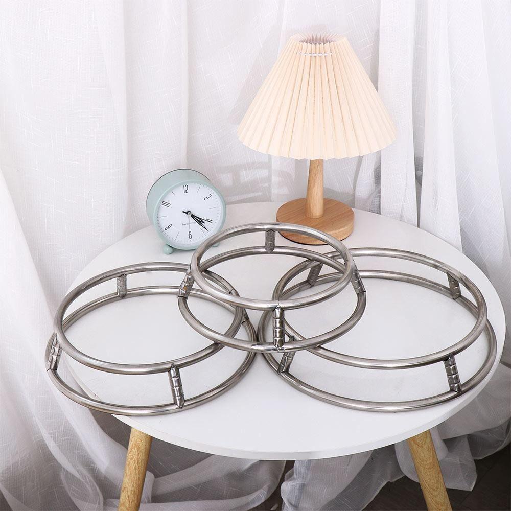 1Pcs Kitchen Supplies Wok Rack Round Bottom Cookware Ring Durable Pot Mat