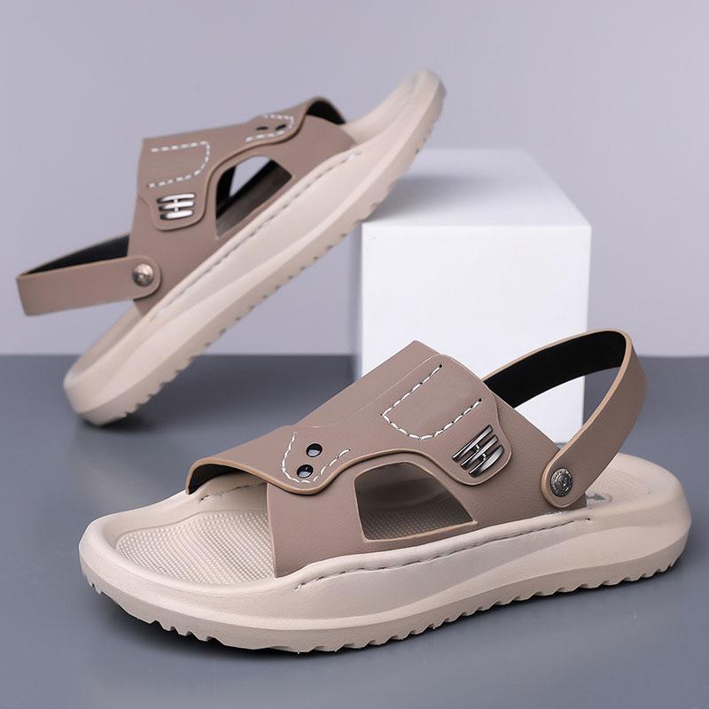 Fashion Thick Sole Comfort Casual Sandals Summer Outdoor Soft Sole Anti Slip Waterproof Beach Shoes Fashion Breathable Sports Slippers