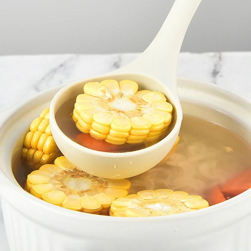 3 Stück/Set Beige Kochwender Spatel Schöpflöffel Küchenutensilien Kochgeschirr Pfannkuchen Bratpfanne