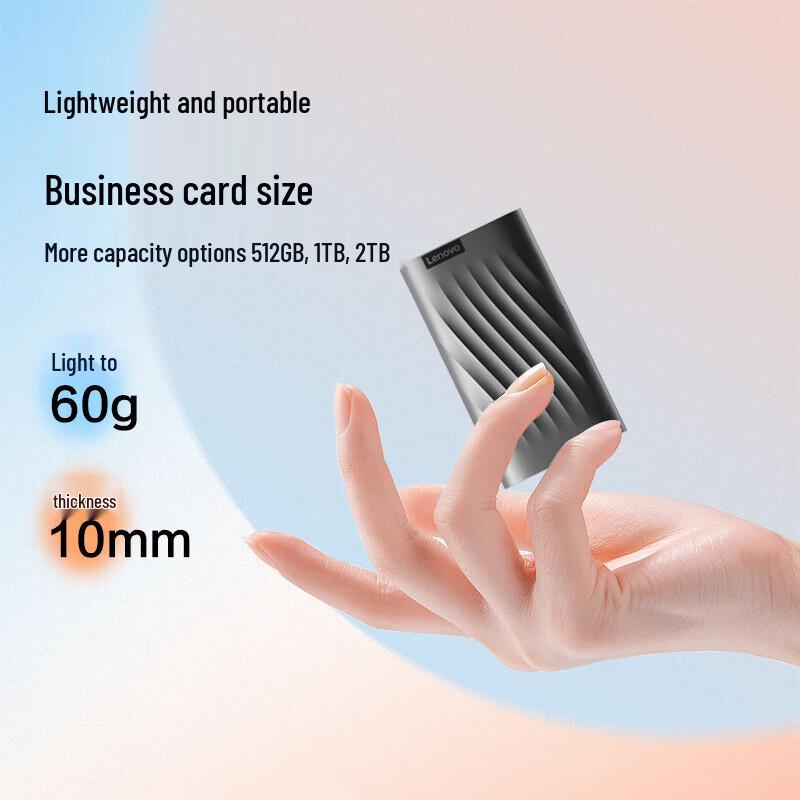 Lenovo PS6 Portable SSD USB 3.1 Type-C