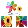 1PCS Sunflower Windmill Colorful Sequins Windmill Home Outdoor Garden Camping Picnic Home Garden Decoration