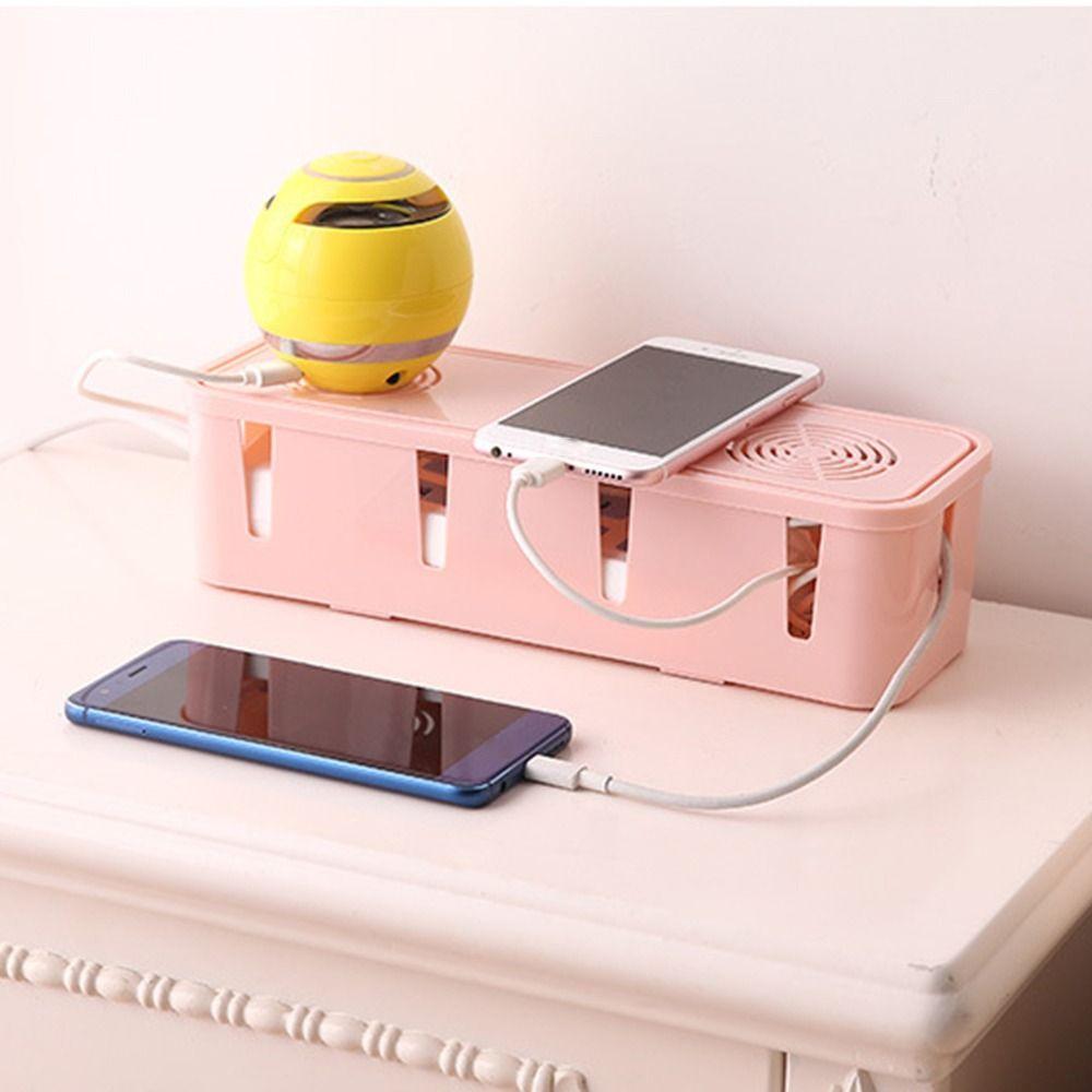 Safety Storage Rack Cable Organizer Wire Cable Management Case Socket Storage Boxs Cable Tidy Box