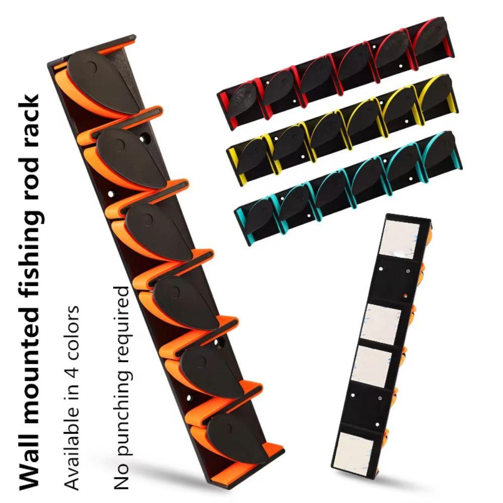 Easy Install Fishing Rod Storage Rack Adjustable Fishing Pole Carrier  Outdoor Sports