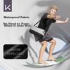 Keep Swimming Storage Bag, Travel Fitness Bag, Waterproof Sports Bag, Training Toiletry Bag, White-Black