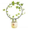 Grigliato da Giardino Per Piante in Vaso Supporto Metallico in Ferro per Piante Rampicanti Accessori per Piante Supporto Decorativo per Fiori Pianta Stabile Nero