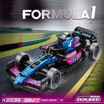 Teknik Formula 1 Yarış Arabası F1 Hız Spor Aracı Model Tuğlalar Kendin Yap Şehir Ralli Süper Yarışçılar Çocuklar İçin Oyuncaklar Hediyeler
