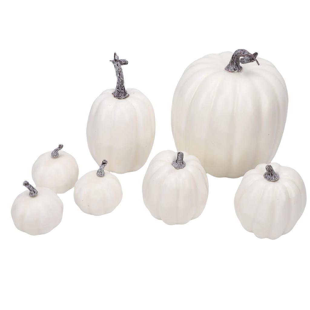 Foam Pumpkins Set Multifunctional Reusable Faux Foam Pumpkins Decoration for Indoor Outdoor