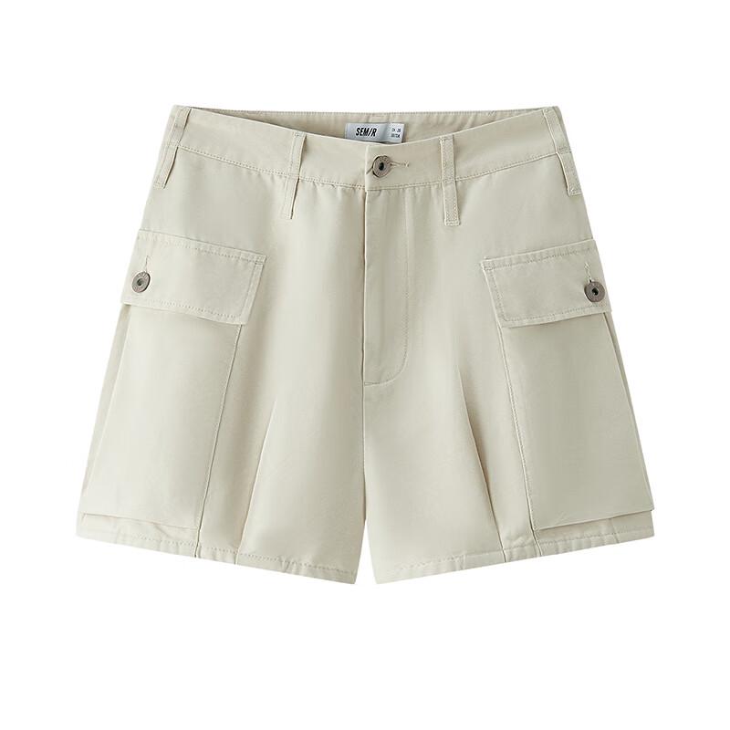 Semir Women's Loose Pumpkin Cargo Shorts