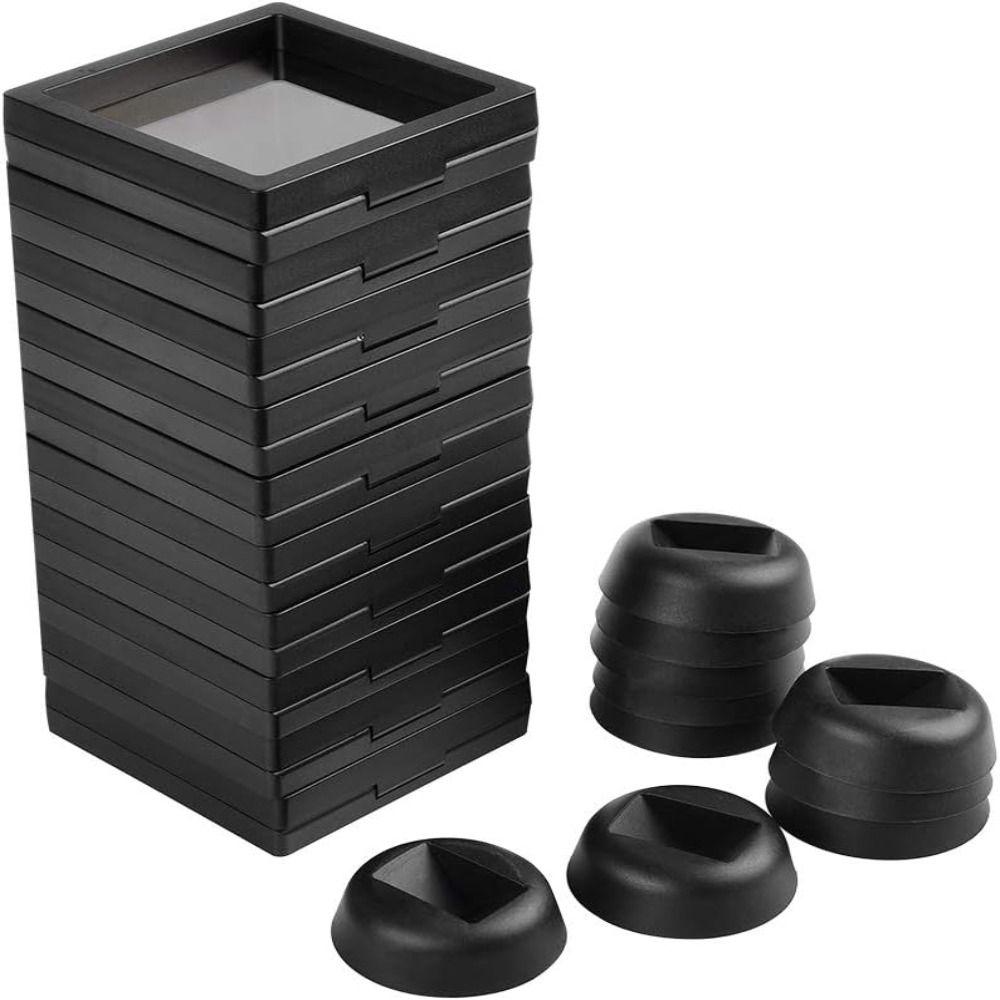 10 pcs with Base Storage Display Box Square Black Square Display Box New Jewelry Display Box  Home