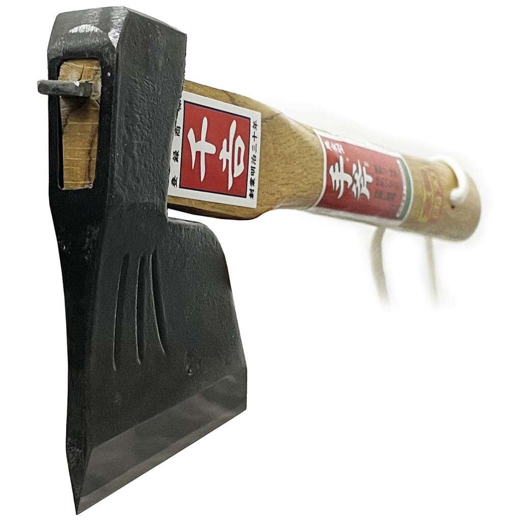 Senkichi Hatchet with Width 135 x Height 335 x Depth 25mm Horse-shaped Steel, Double-edged,