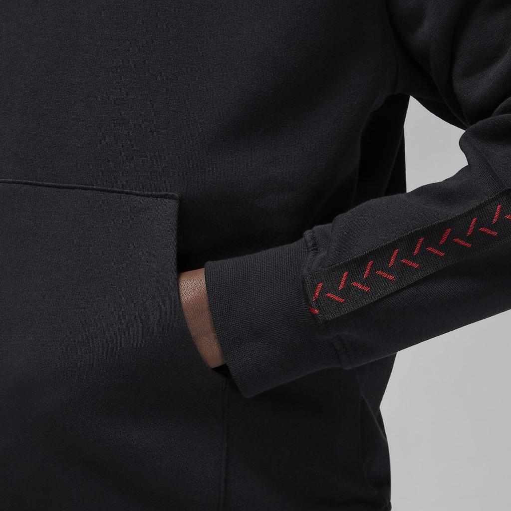 Jordan MVP Logo Hoodie Long Sleeve Casual Sweatshirt Men Tops Black FN6353-010