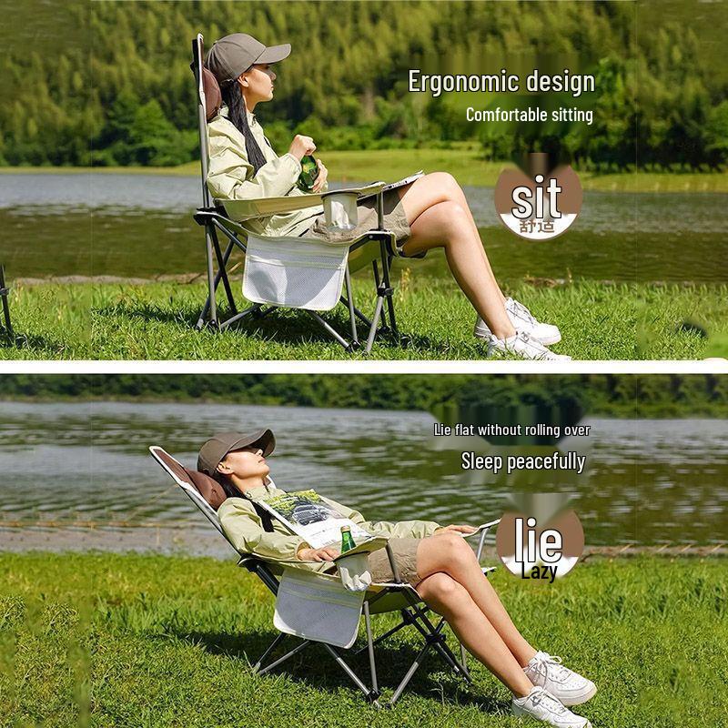 OEING Portable Outdoor Folding Recliner