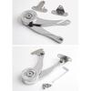 2Pcs Soft Close Chest Hinge Heavy Duty Lid Support Hinges Soft Close Folding Lid Stay Hinge for Cabinet Wardrobe