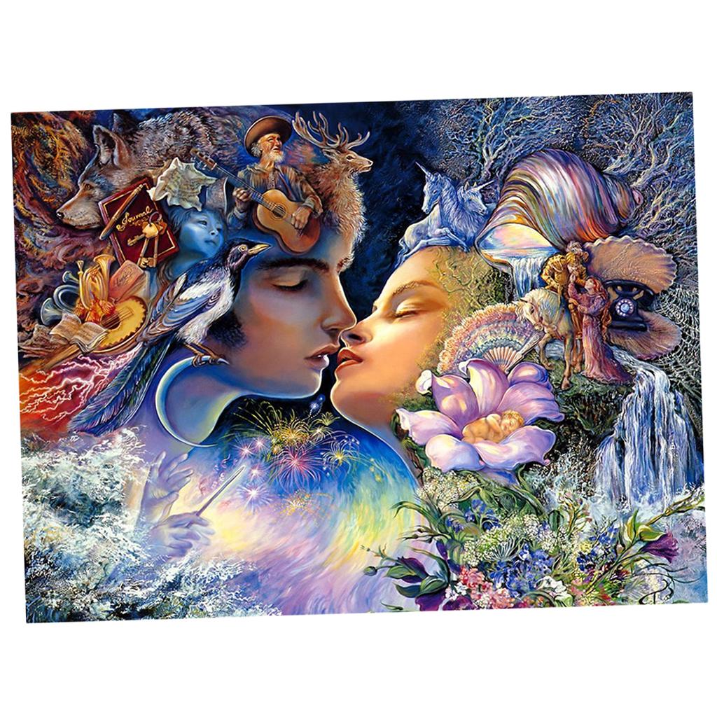 1000 Pieces Jigsaw Puzzle Romantic Painting Landscape Puzzles toys 811
