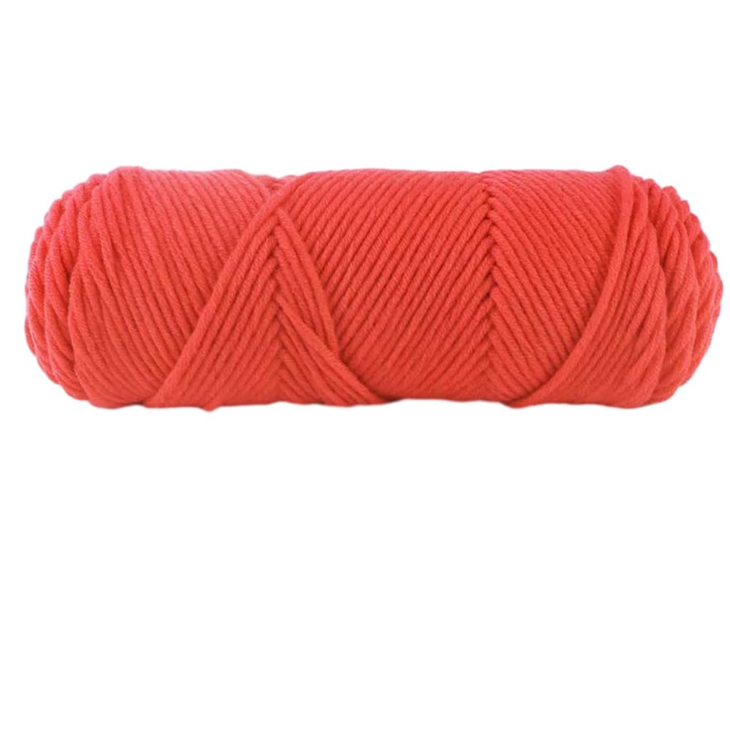 Milk Cotton Thread Colorful Milk Cotton Yarn Soft Comfort Milk Cotton Crochet Knitwear DIY Hand Knitting Yarn Mulitcolor